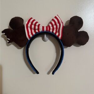 Mickey mouse shaped ice cream bar ears